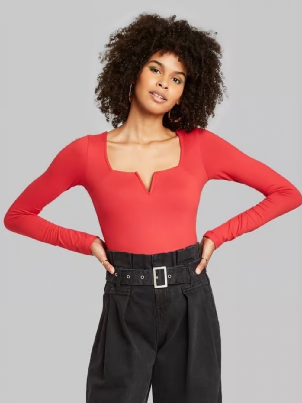 [NWT] Red Bodysuit